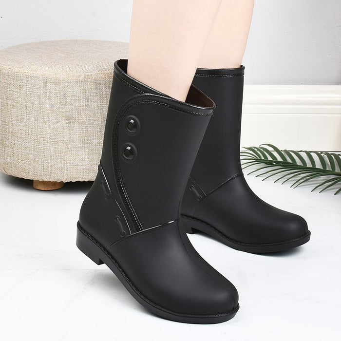 Women's Waterproof Rain Boots with Anti-Slip Sole