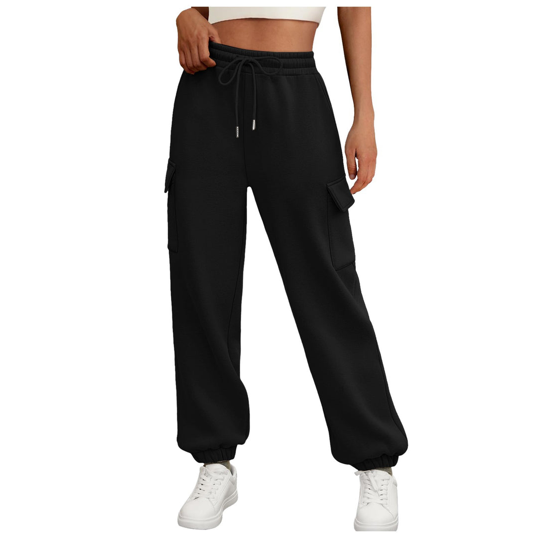 Fleece Lined Baggy Joggers, Women&