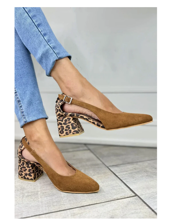 Charleigh | Leopard Slingbacks