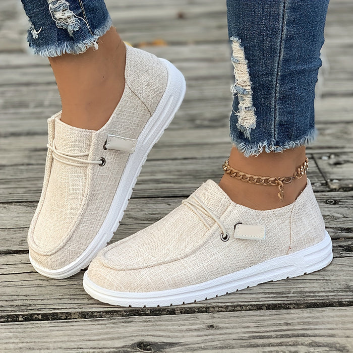 Women's Lace-Up Loafers with Cushioned Footbed