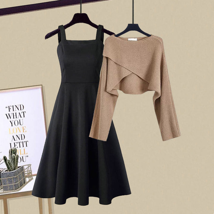 DuoChic | The 2-in-1 Knit Dress Set