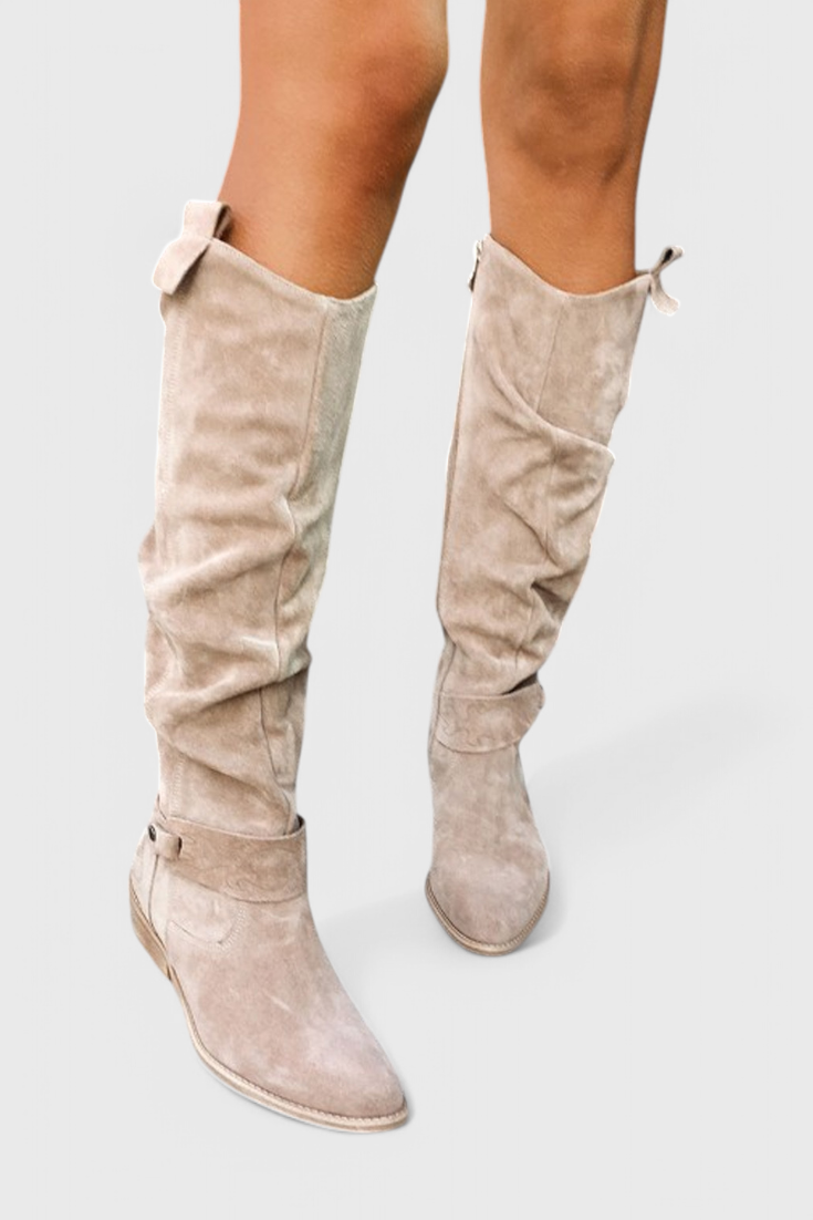 Celine | Retro-Inspired High Boots