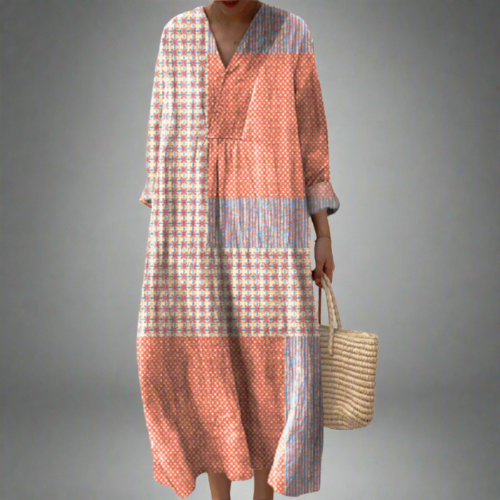 Bethany | Elegant Geometric Dress