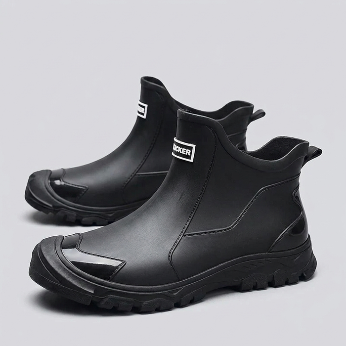 Women's Waterproof Ankle Boots Pull-On Lug Sole