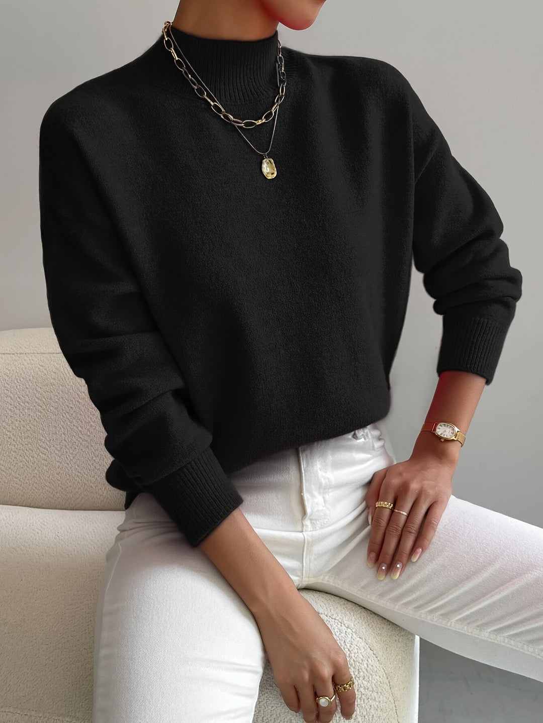 Marilena | Elegant Turtleneck Jumper
