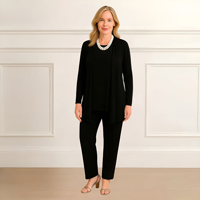 Ingrid | Cardigan Top & Trousers Set