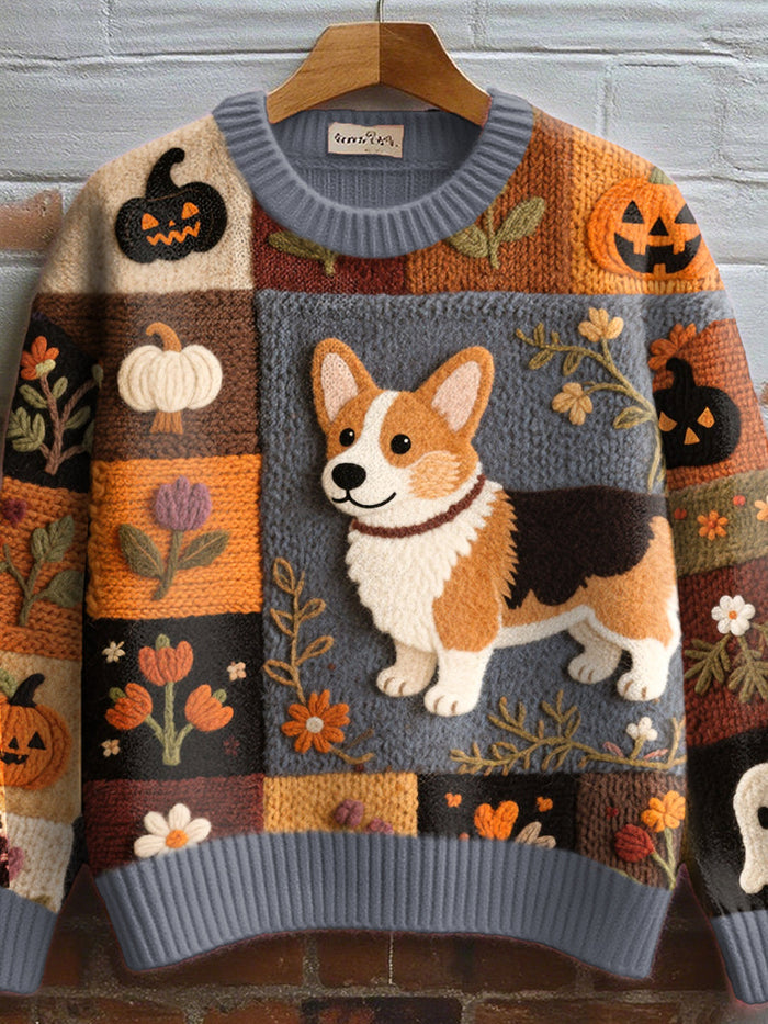 Luna | Autumn Corgi Jumper